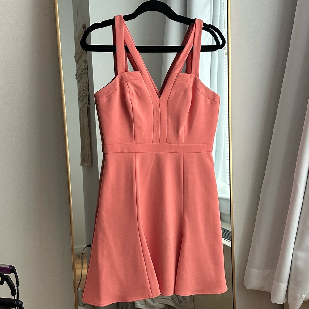BCBG pink mini dress